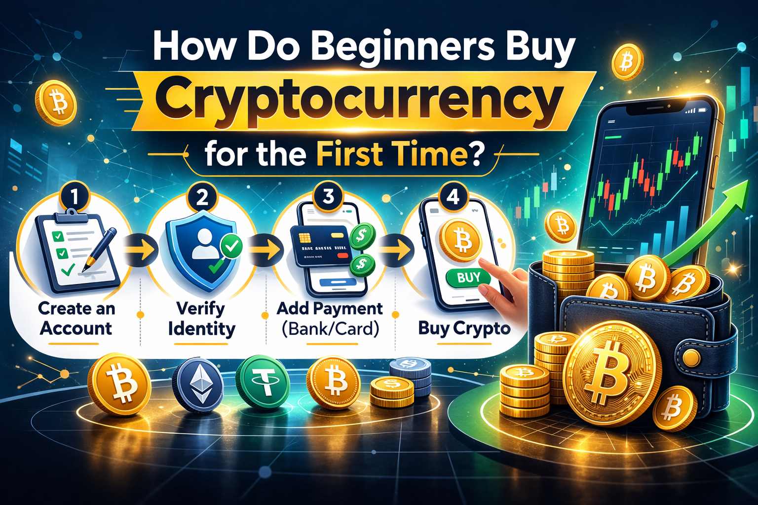 How Do Beginners Buy Cryptocurrency for the First Time