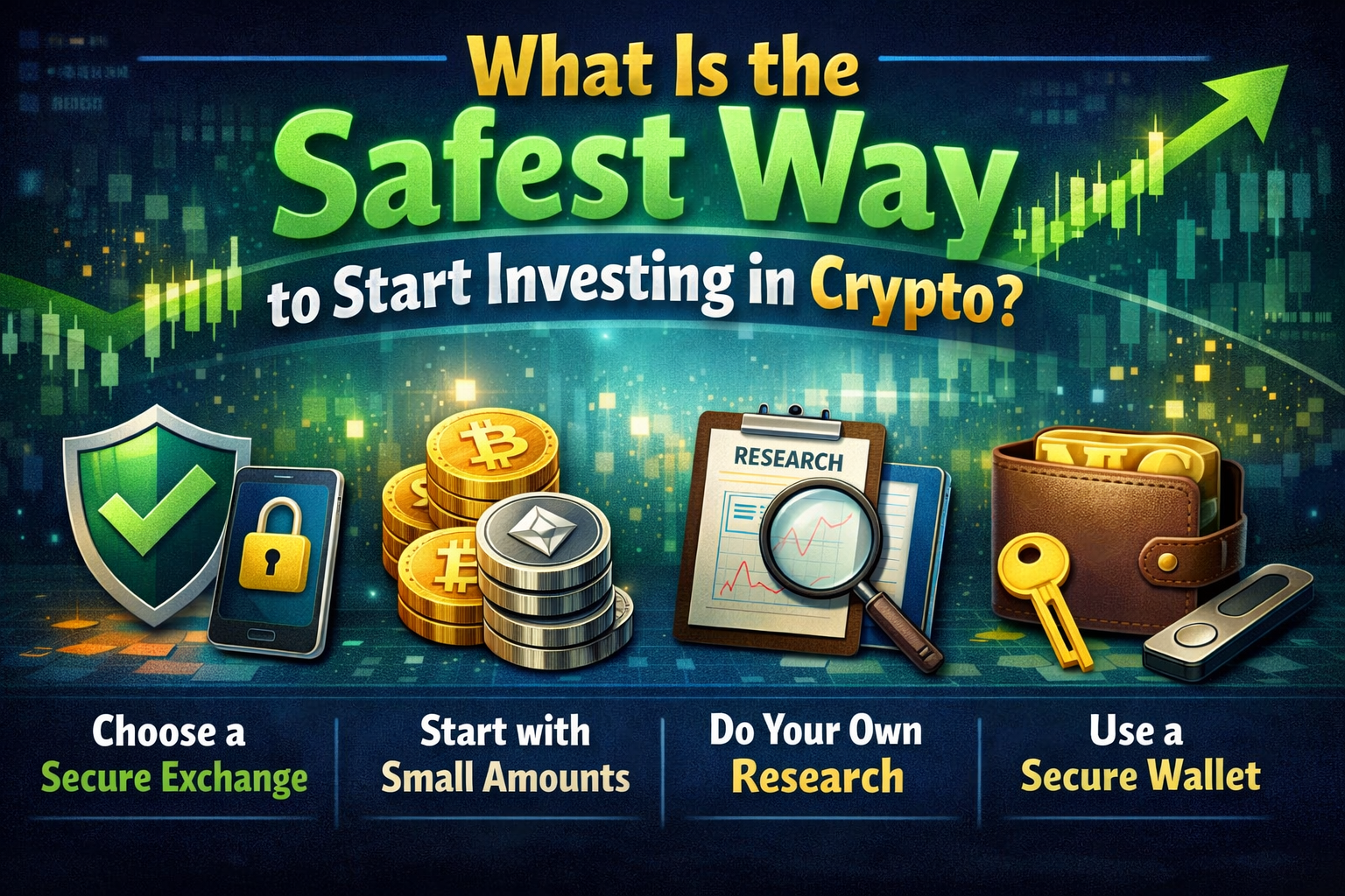What Is the Safest Way to Start Investing in Crypto
