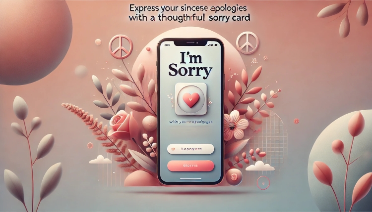 How to Say “I’m Sorry” with Heartfelt Online Sorry Cards