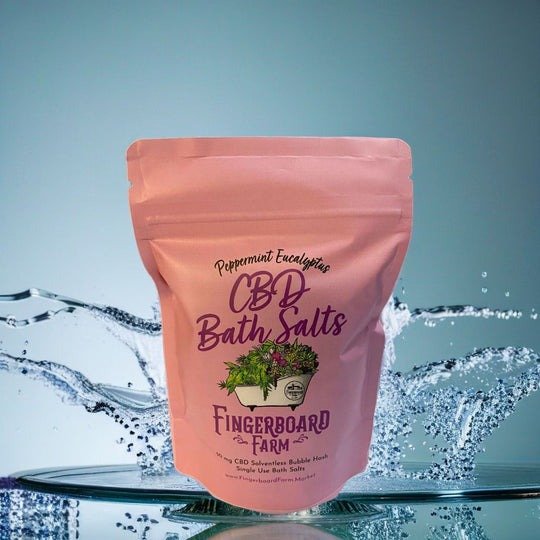 The Ultimate Self-Care Experience: Fingerboard Farm’s Luxury CBD Bath Salts