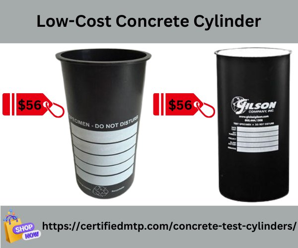 Low-Cost Concrete Cylinder Tools | Buy at  Certified MTP