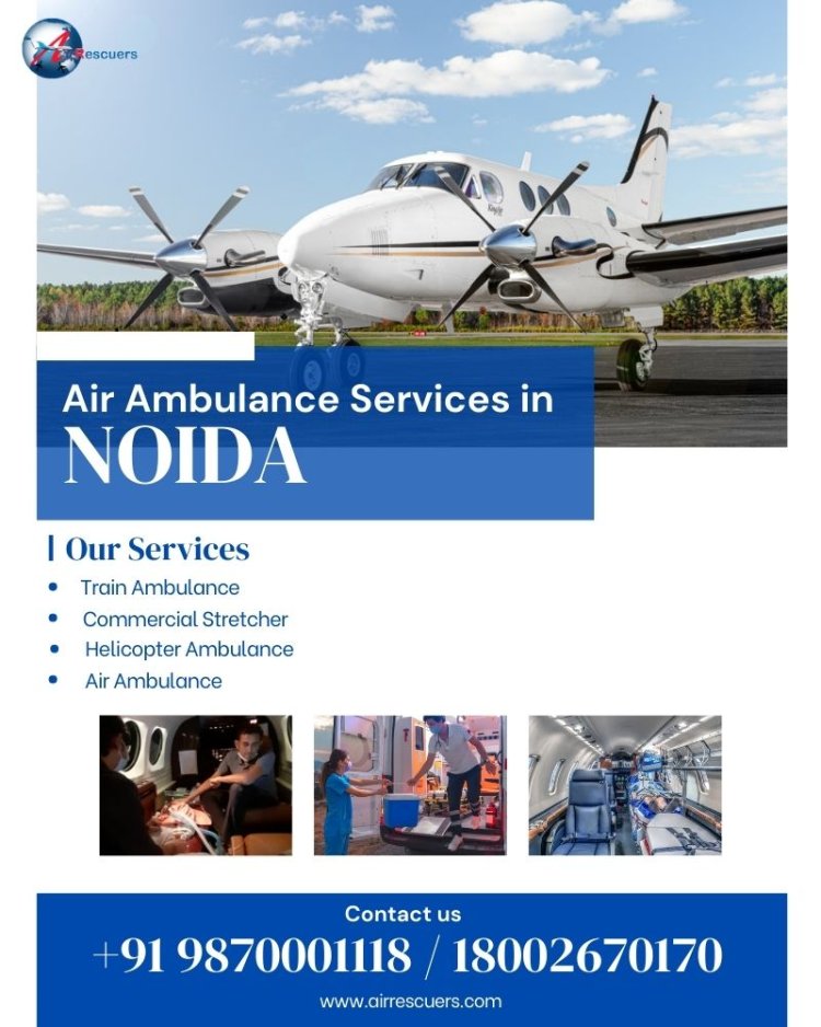 Emergency Air Ambulance Medical Services Noida