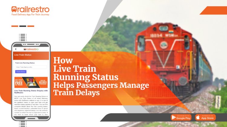 How Live Train Running Status Helps Passengers Manage Train Delays